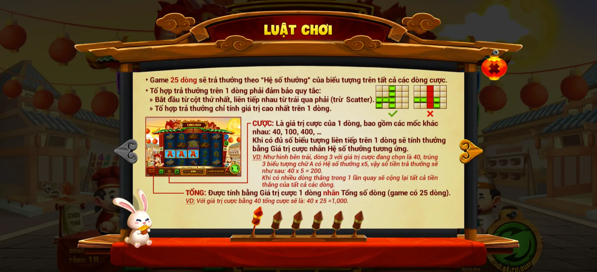 Khám phá luật slot game Phá Cỗ Đèn Rồng